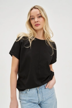 WOMEN'S TSHIRT L-TS-4654 BLACK-set