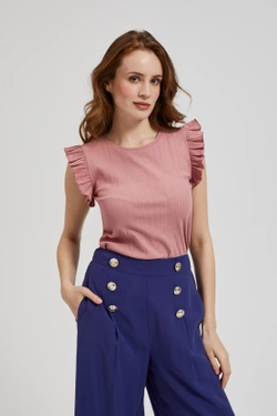 BLUZKA DAMSKA L-TS-4388 DUSTY PINK