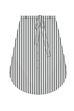 WOMEN'S SKIRT L-SC-4915 NAVY