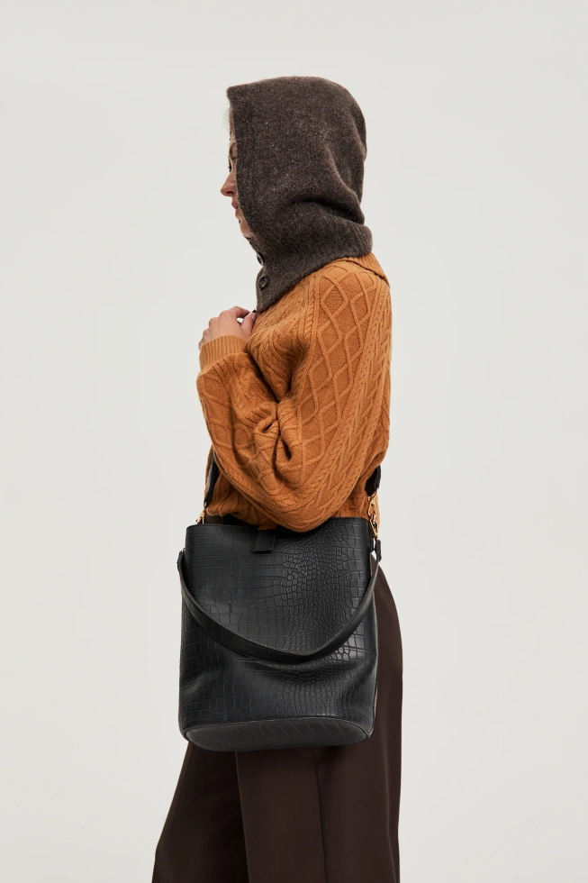CZAPKA DAMSKA Z-CZ-4817 D.BROWN MEL