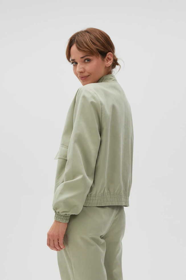 WOMEN'S JACKETS L-KU-4600 OLIVE