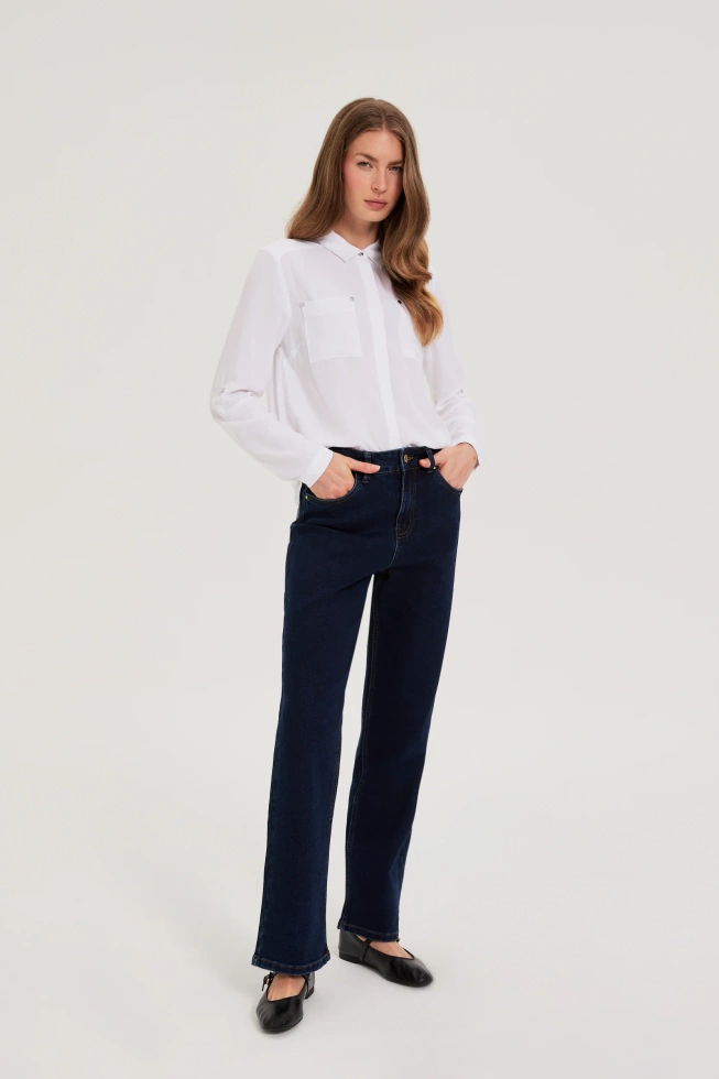 WOMEN'S JEANS Z-JE-4803 D.NAVY