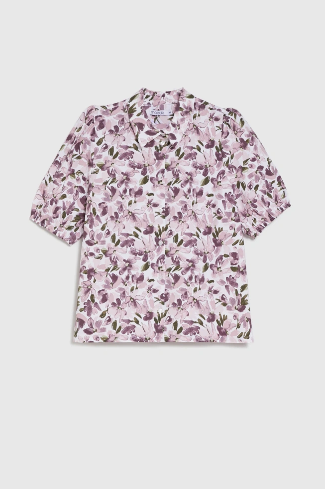 WOMEN'S SHIRT L-KO-4931 VIOLET-set