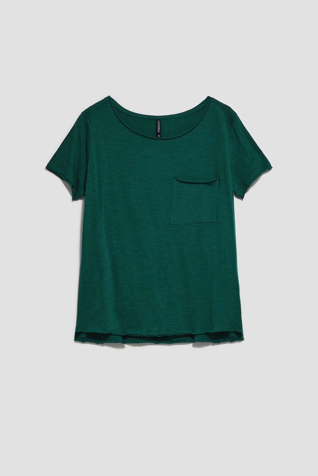 LADIES TSHIRT L-TS-4051 PALM LEAF