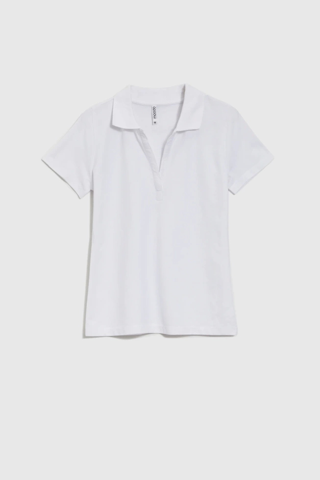 WOMEN'S TSHIRT L-TS-4701 WHITE