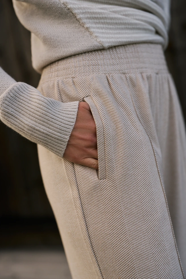 WOMEN'S PANTS Z-SP-4813 BEIGE