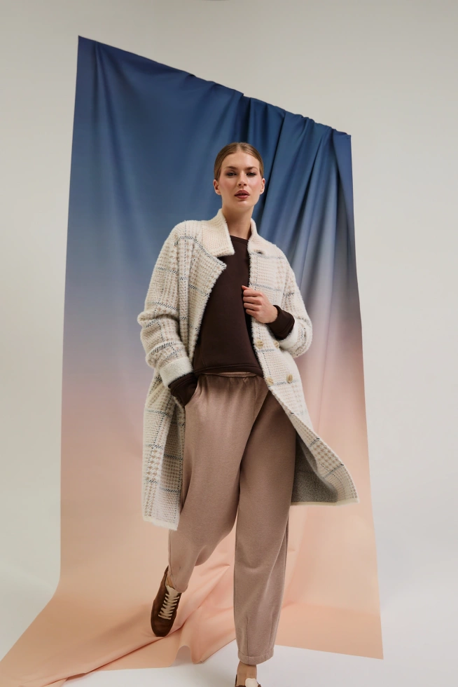 WOMEN'S JACKETS Z-KU-4812 BEIGE