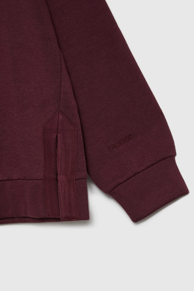 WOMEN'S SWEATSHIRT Z-BL-4820 BURGUNDY-set