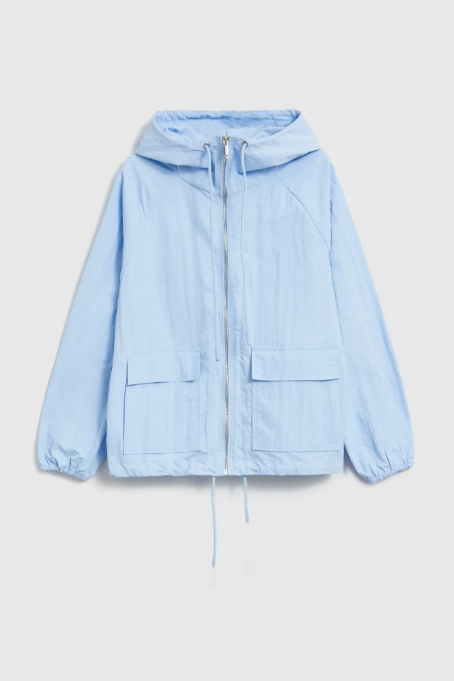 WOMEN'S JACKETS L-KU-4910 L.BLUE