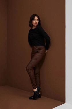 Viscose skinny pants