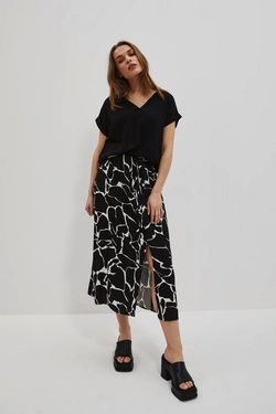 SPÓDNICA DAMSKA L-SC-4017 BLACK