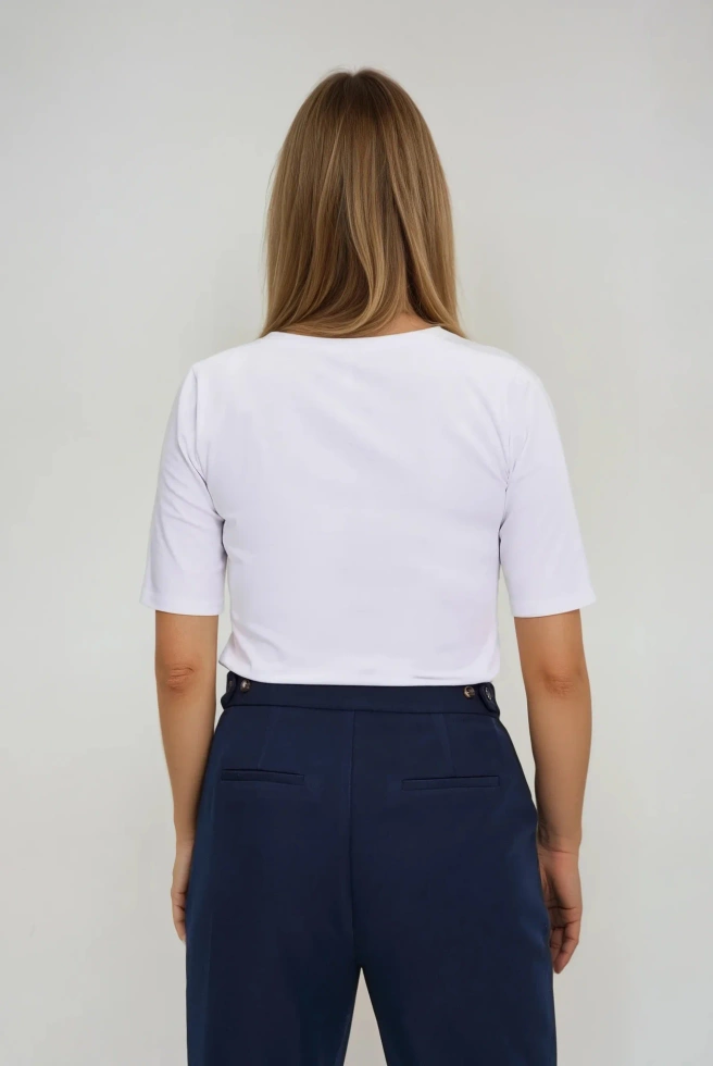WOMEN'S TSHIRT Z-TS-4805 WHITE