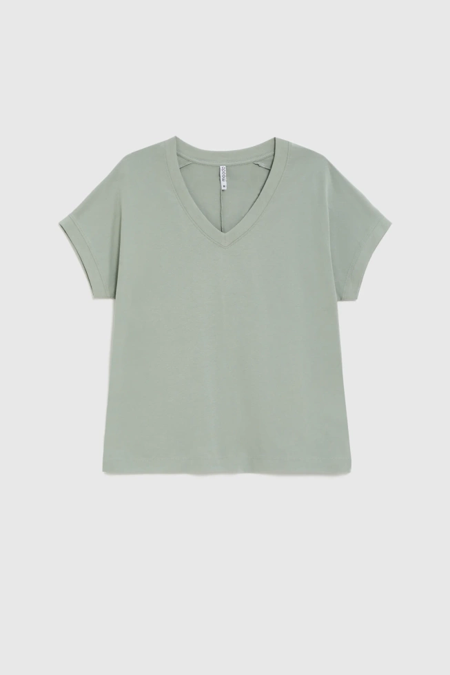 WOMEN'S TSHIRT L-TS-4942 OLIVE