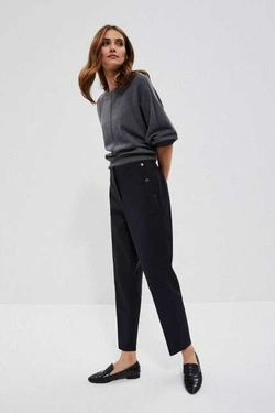 Spodnie z ozdobnymi guzikami Z-SP-3625 BLACK