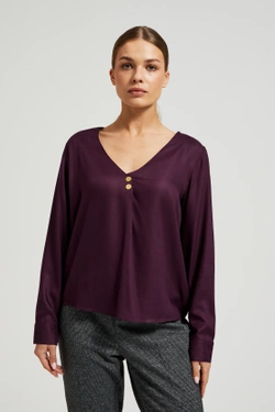 WOMEN'S SHIRT Z-KO-4512 D.VIOLET