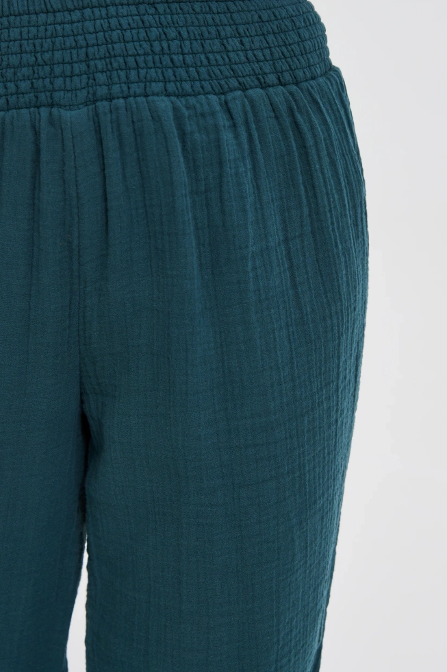 WOMEN'S PANTS L-SP-4641 D.GREEN