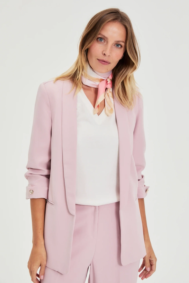 WOMEN'S SCARF L-SZ-4906 OFF WHITE