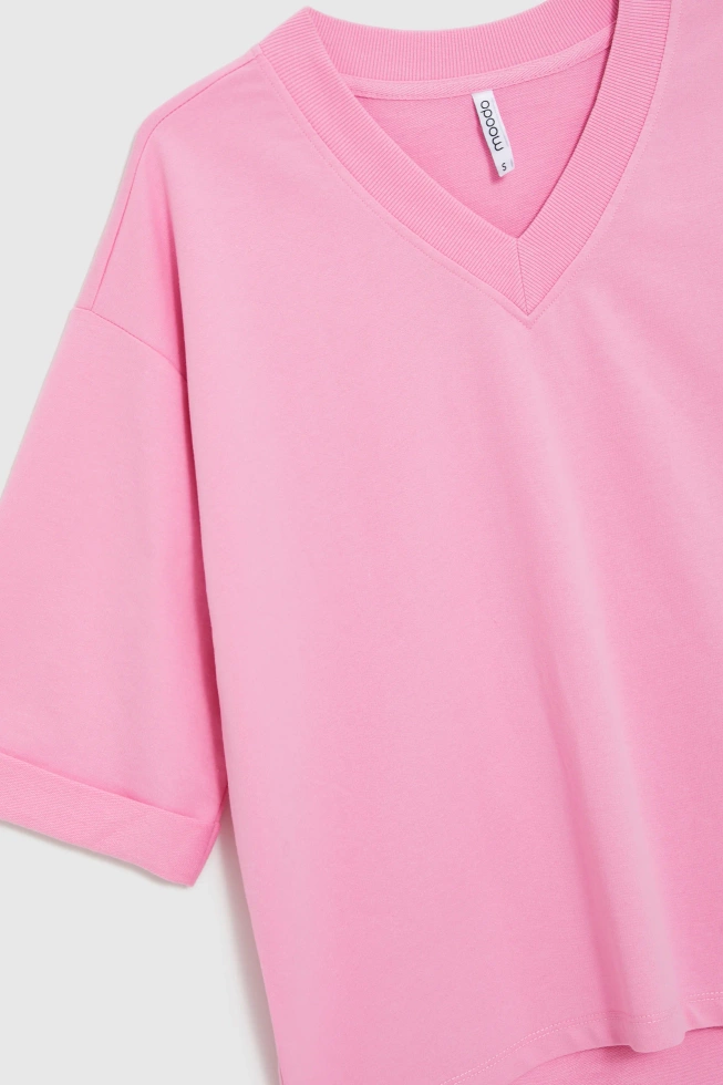 WOMEN'S SWEATSHIRT L-BL-4908 PINK-set