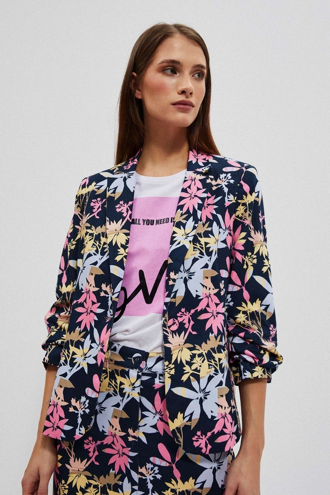 LADIES JACKETS L-MR-4012 D.OAK