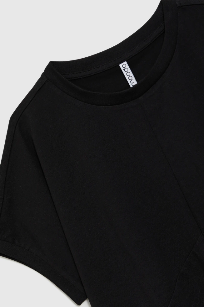 WOMEN'S TSHIRT L-TS-4654 BLACK
