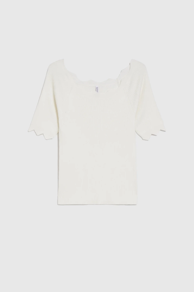 WOMEN'S SWEATER L-SW-4907 OFF WHITE