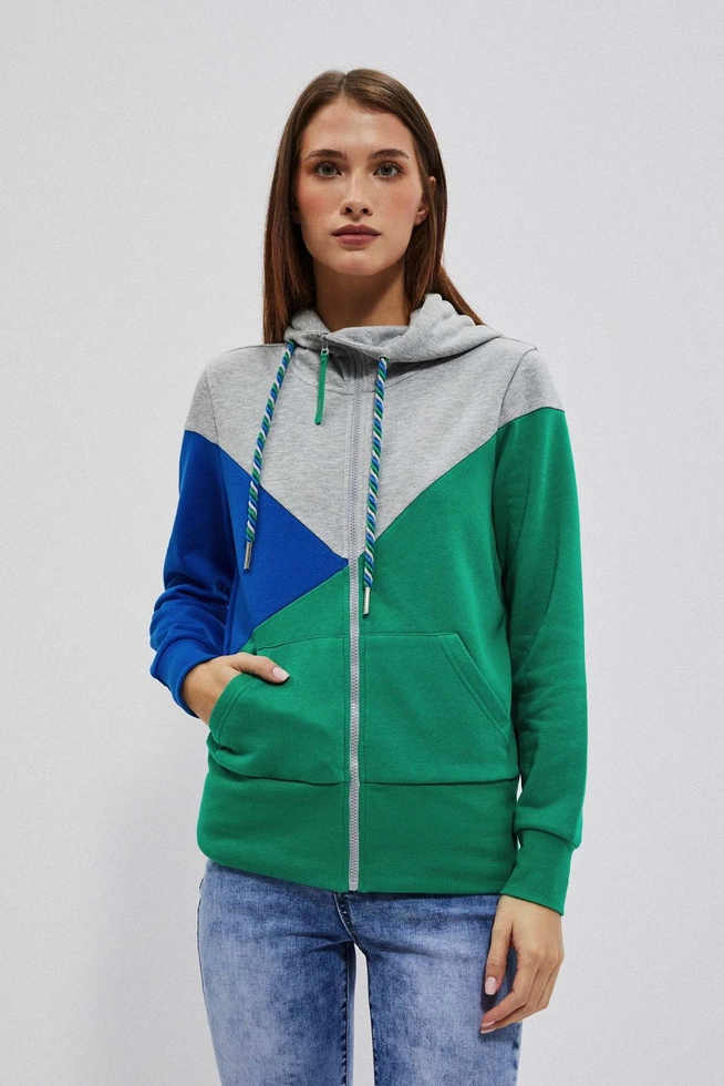 BLUZA DAMSKA L-BL-4003 GREEN