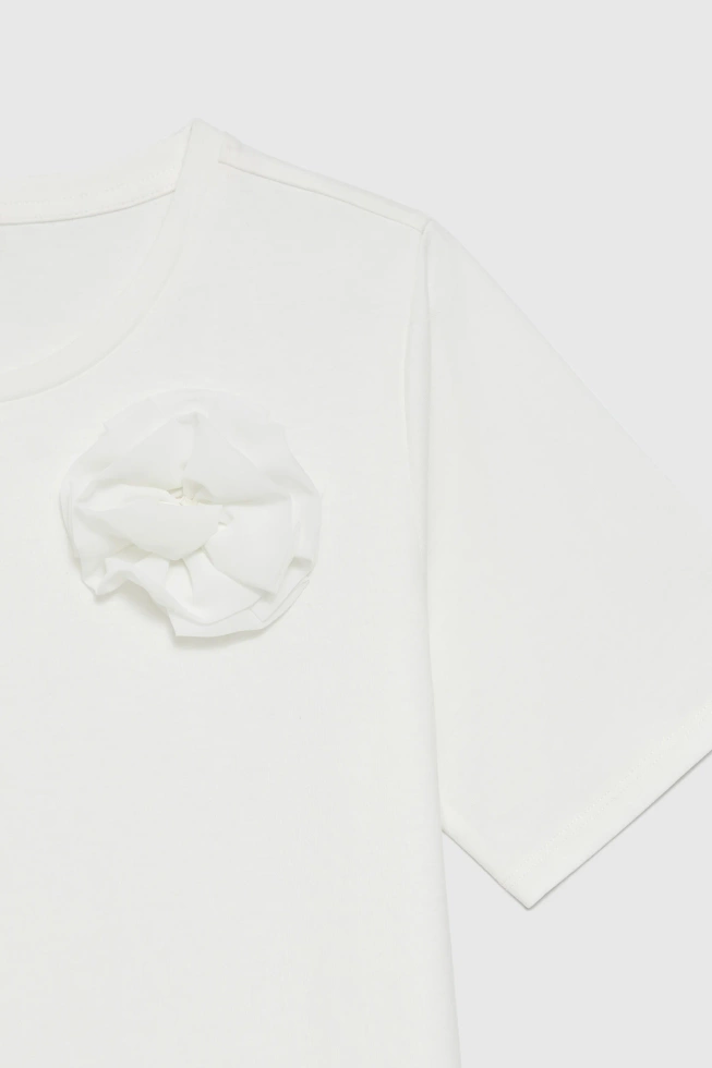 WOMEN'S TSHIRT Z-TS-4833 OFF WHITE