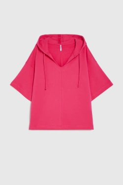 WOMEN'S SWEATSHIRT L-BL-4918 FUCHSIA-set