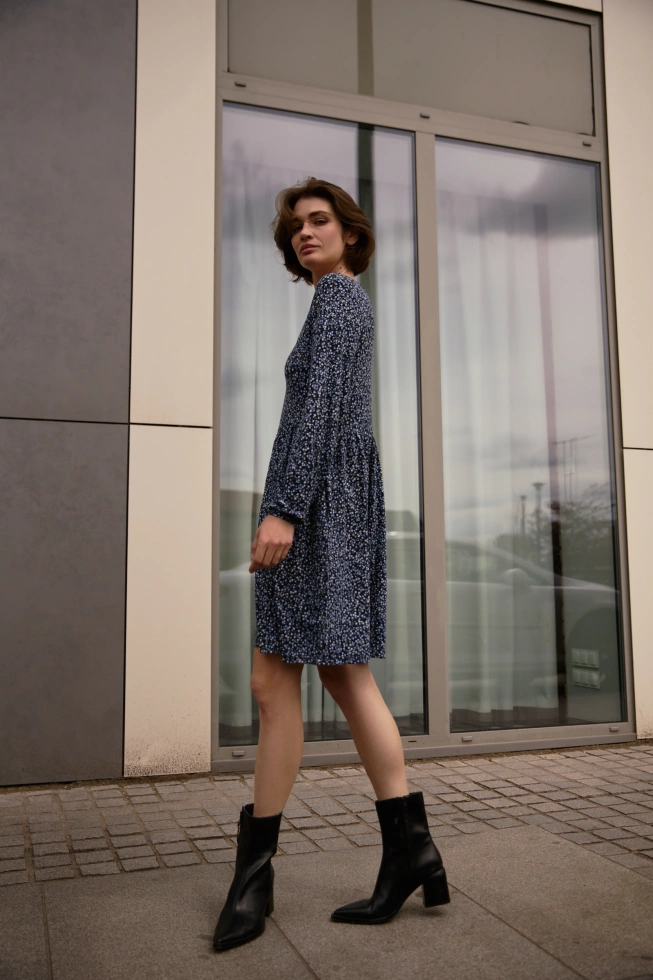 WOMEN'S DRESS Z-SU-4803 NAVY-set