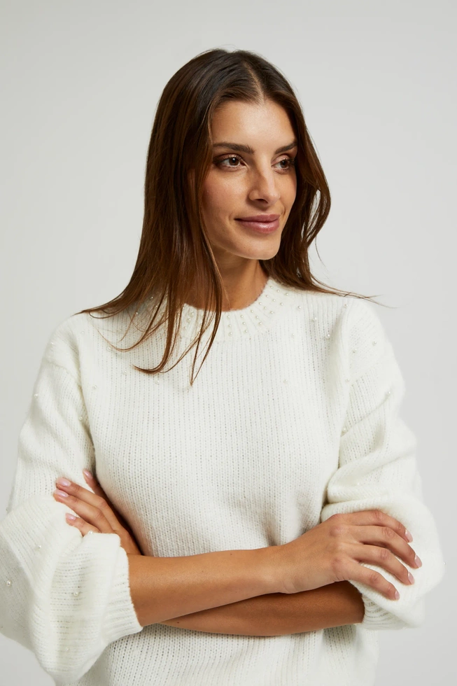 WOMEN'S SWEATER Z-SW-4570 OFF WHITE