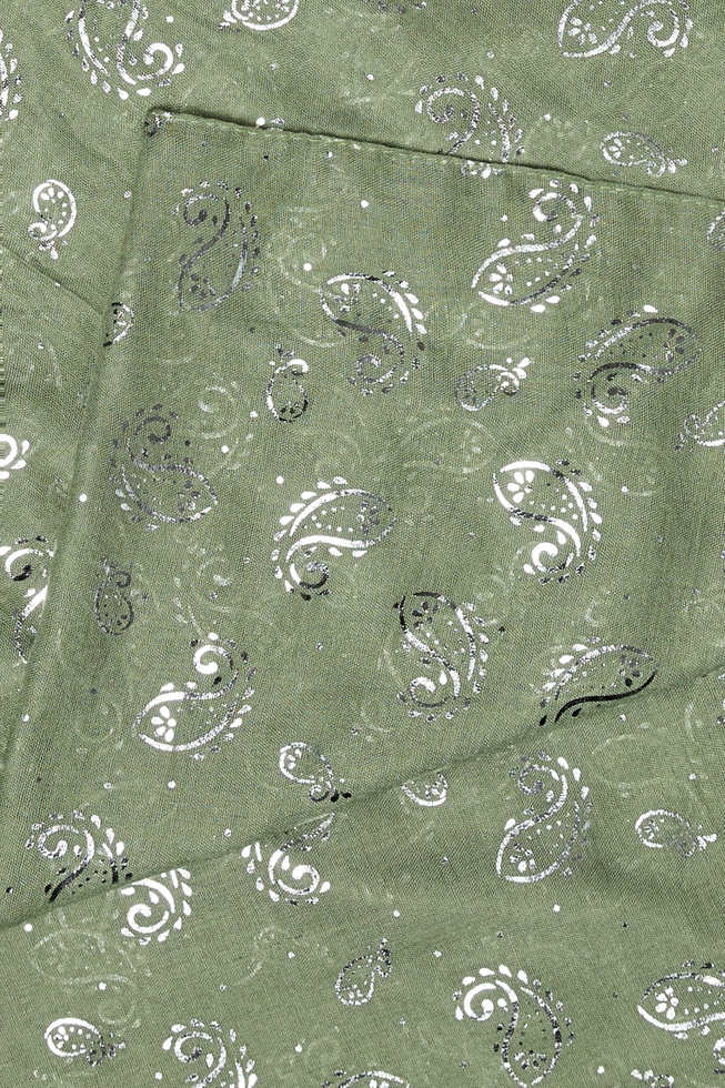 WOMEN'S SCARF L-SZ-4601 OLIVE
