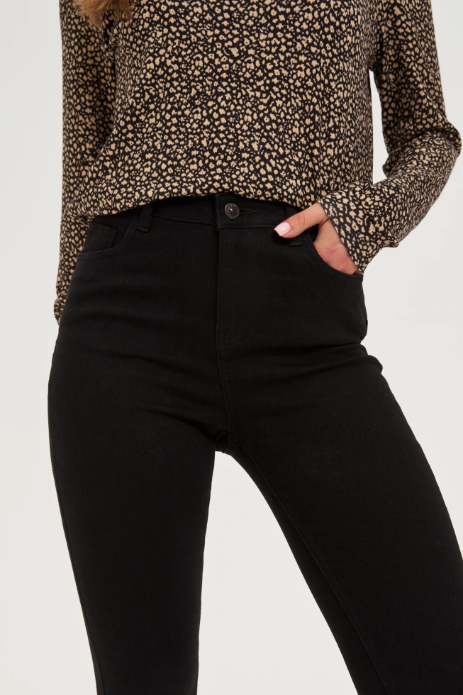 WOMEN'S JEANS Z-JE-4805 BLACK