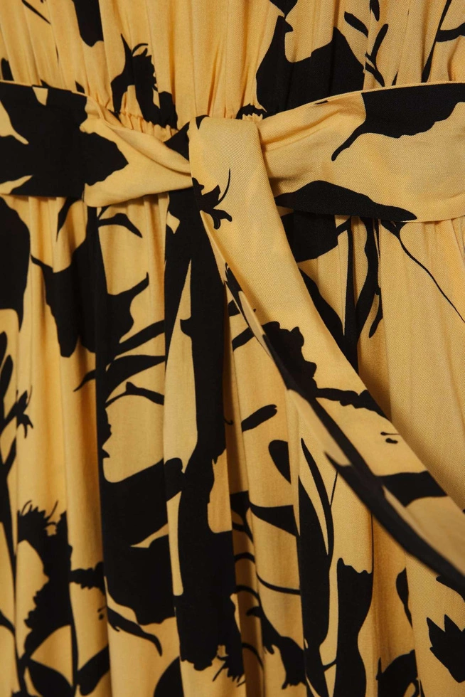 LADIES DRESS L-SU-4061 VANILLA