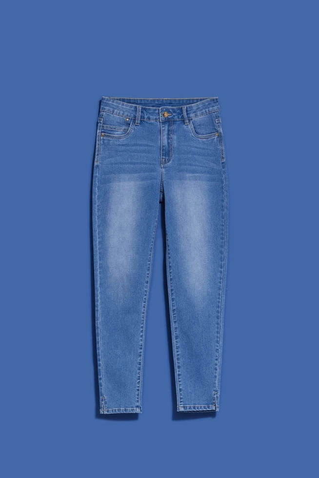 LADIES JEANS L-JE-4012 BLUE