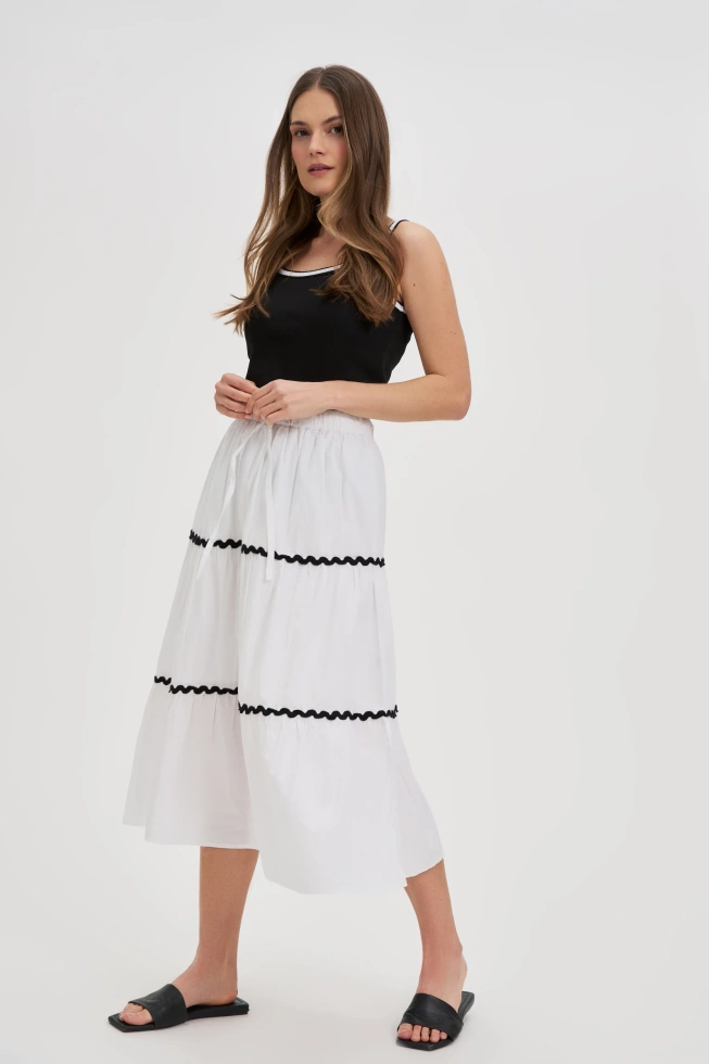 WOMEN'S TOP L-TS-4726 BLACK