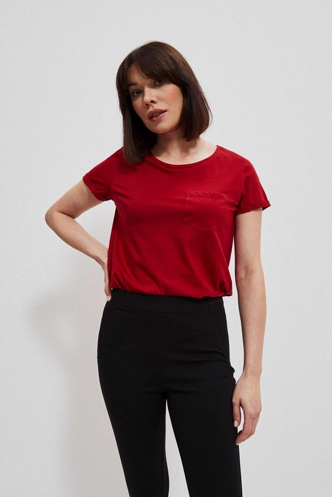 Cotton t-shirt with a pocket