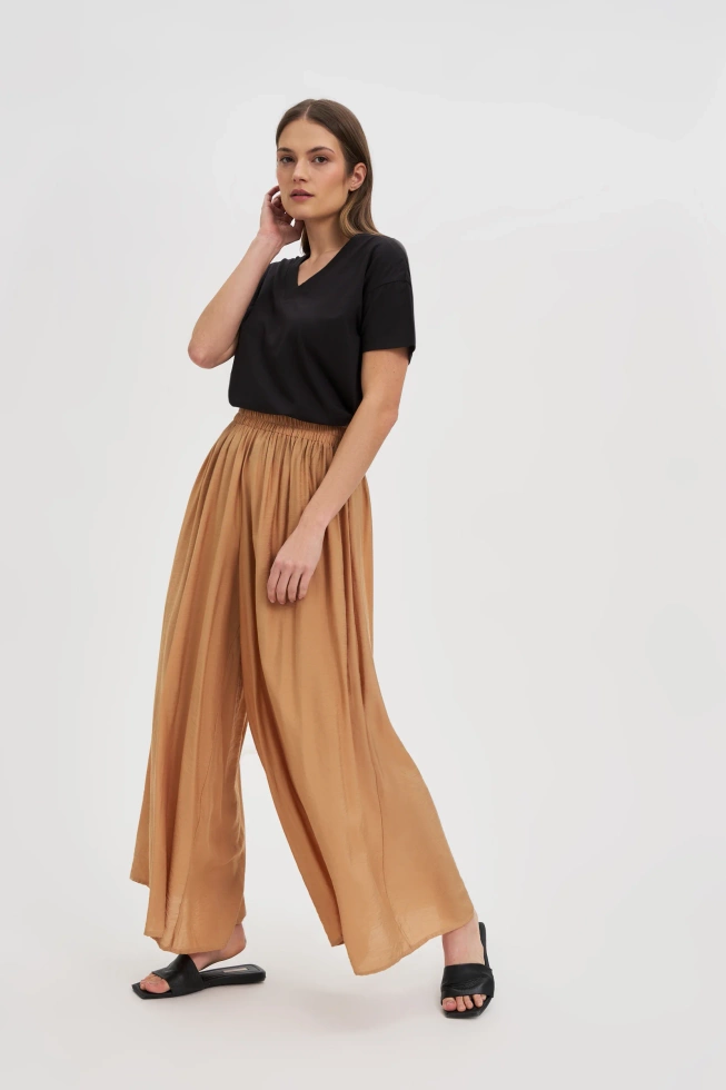 SPODNIE DAMSKIE L-SP-4632 BEIGE