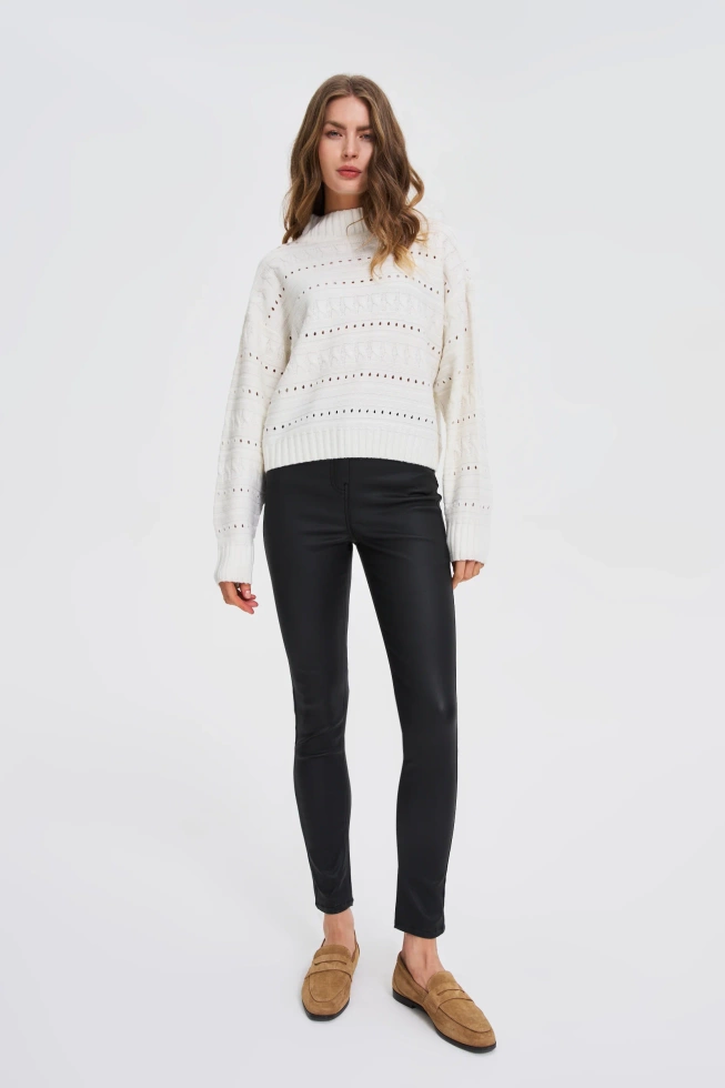 SWETER DAMSKI Z-SW-4834 OFF WHITE
