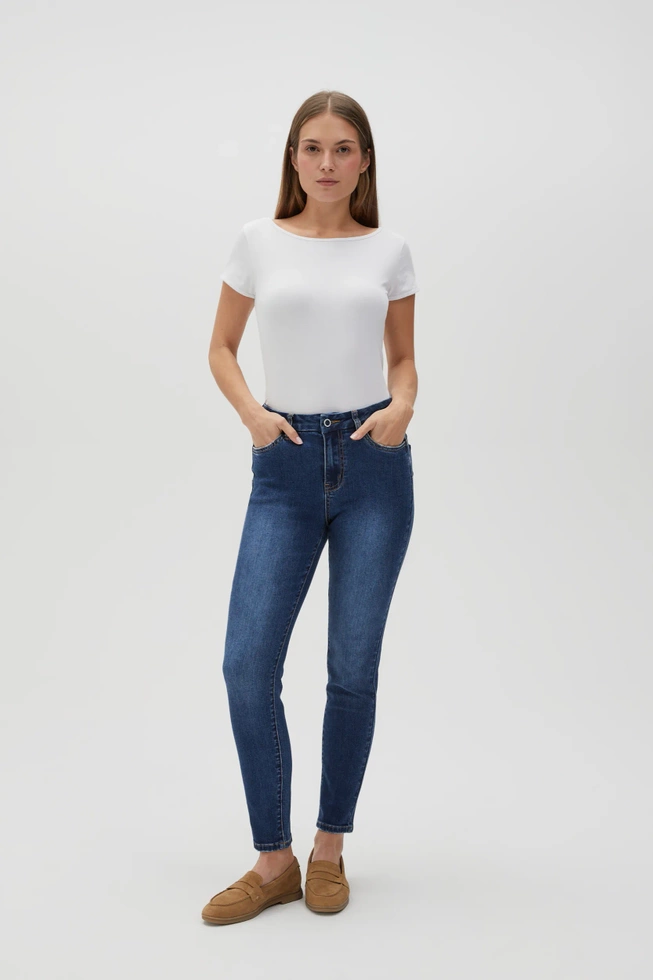 JEANSY DAMSKIE L-JE-4600 NAVY-pakiet