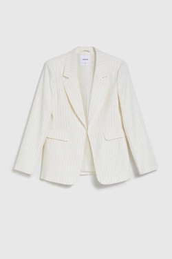 WOMEN'S BLAZER L-MR-4930 OFF WHITE