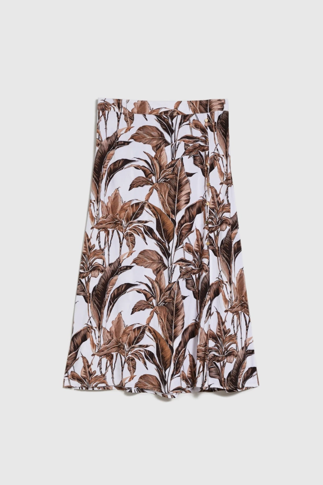 WOMEN'S SKIRT L-SC-4616 D.BROWN