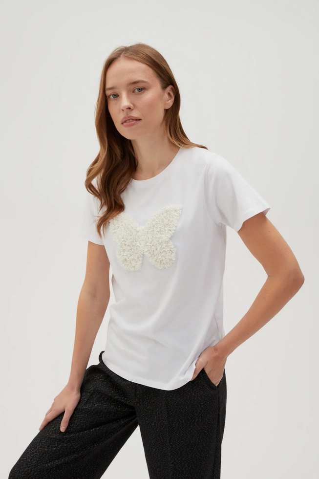 WOMEN'S TSHIRT Z-TS-4533 WHITE