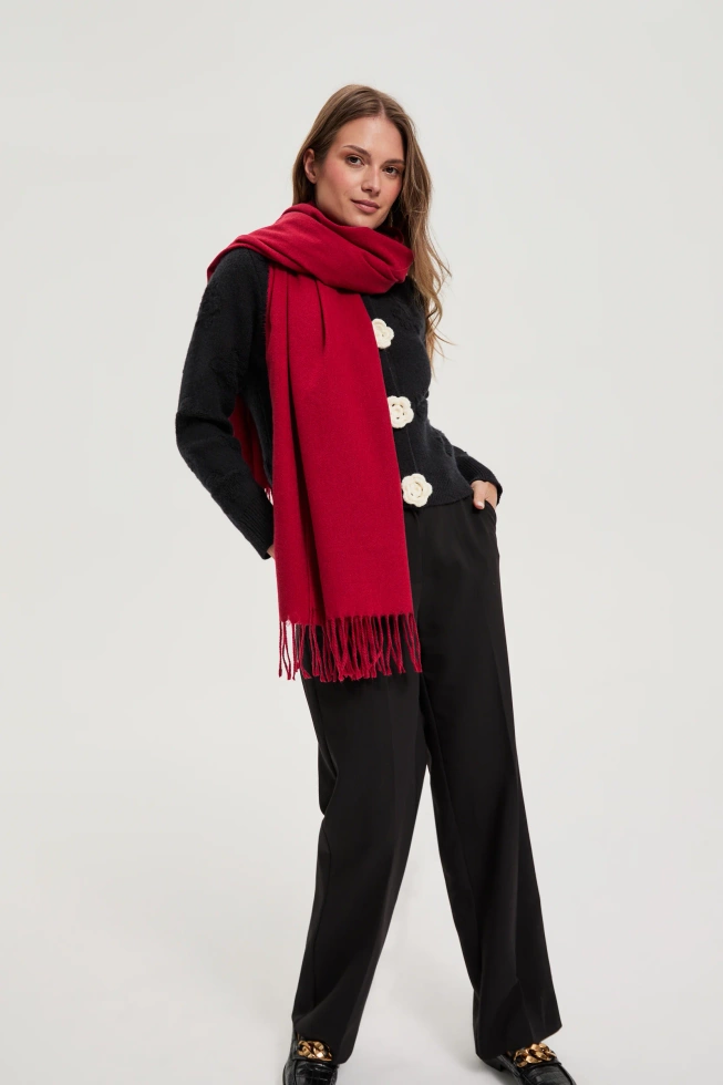 WOMEN'S SCARF Z-SZ-4807 RED