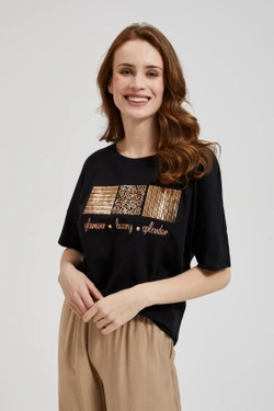 BLUZKA DAMSKA L-TS-4362 BLACK