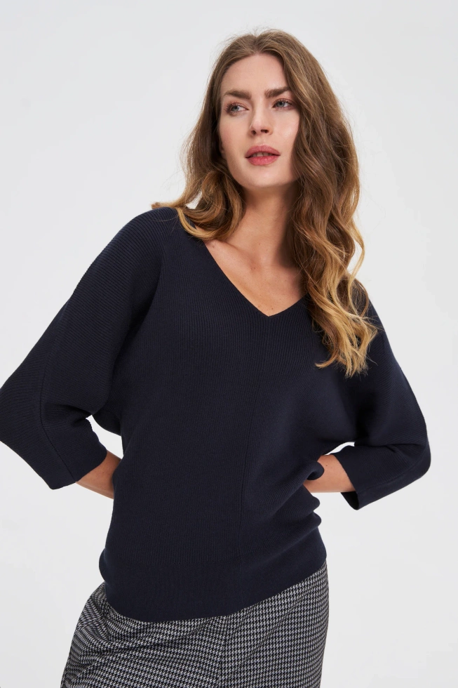 WOMEN'S SWEATER Z-SW-4816 NAVY