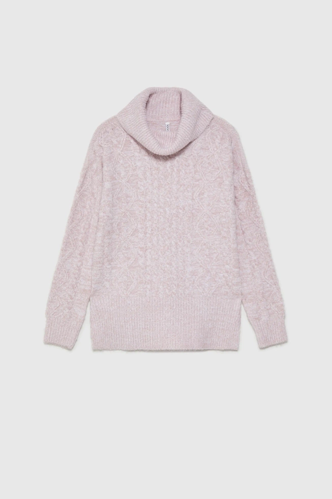 WOMEN'S SWEATER Z-SW-4545 PINK MEL