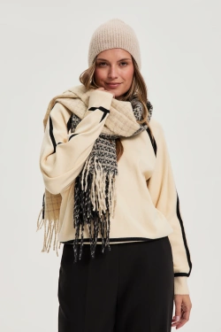 WOMEN'S HAT Z-CZ-4813 L.BROWN MEL