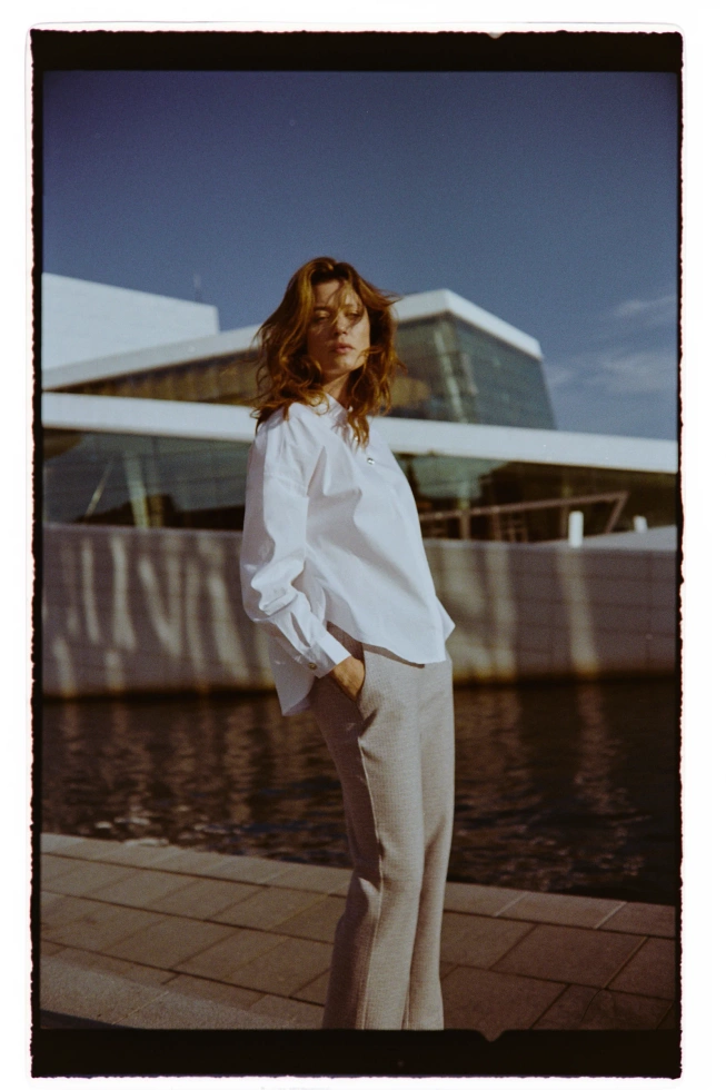 WOMEN'S SHIRT Z-KO-4813 WHITE