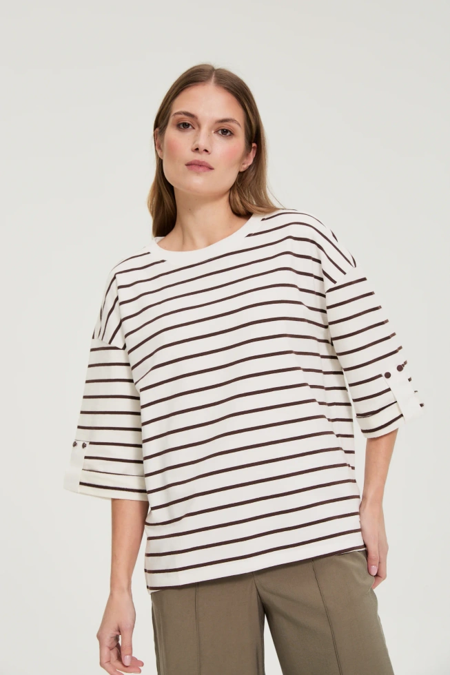 BLUZA DAMSKA L-BL-4913 OFF WHITE-pakiet