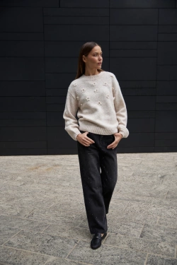 SWETER DAMSKI Z-SW-4877 BEIGE